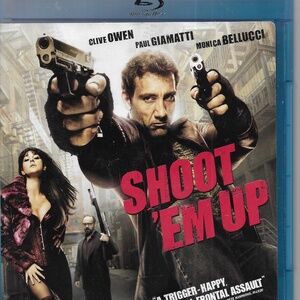 Shoot 'Em Up Blu-ray 2007 Clive Owen Paul Giamatti Monica Belluci Action Packed